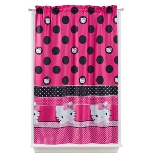 Bundle of 3 Hello Kitty Bedroom Curtain Panels